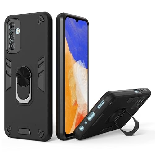 Samsung F23 5G Back Cover, F23 5G Samsung Mobile Back Cover, Samsung Galaxy F23 5G Back Cover 360 Degree Full Protection with Ring Holder Kickstand