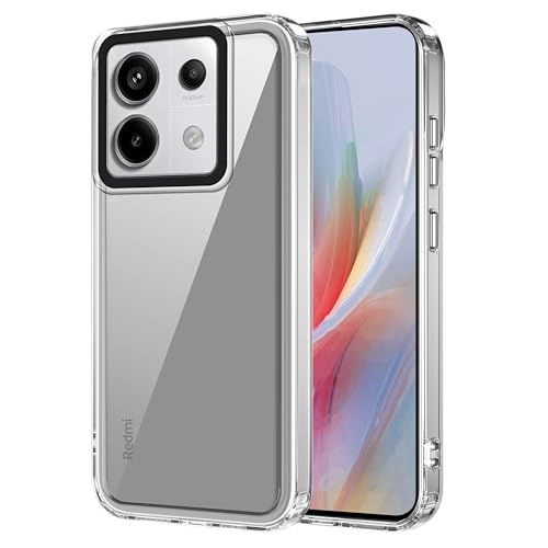 Redmi Note 13 Pro 5G Back Cover | Poco X6 5G Back Cover | Redmi Note 13 Pro Cover, Protection for Redmi Note 13 Pro Back Cover and Poco X6 Back Cover  Transperent Back cover