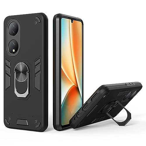 Vivo Y100 Back Cover, Vivo T2 5G Back Cover, Vivo Y100A Back Cover - Premium Protective Case for Vivo Y100, T2 5G, Y100A 360 Degree Full Protection with Ring Holder Kickstand