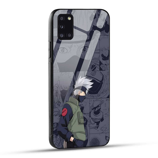 Samsung Galaxy A31 Back Cover Kakashii Printed Glass Case