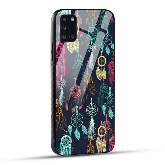 Samsung Galaxy A31 Back Cover Dreamcatcher Printed Glass Case