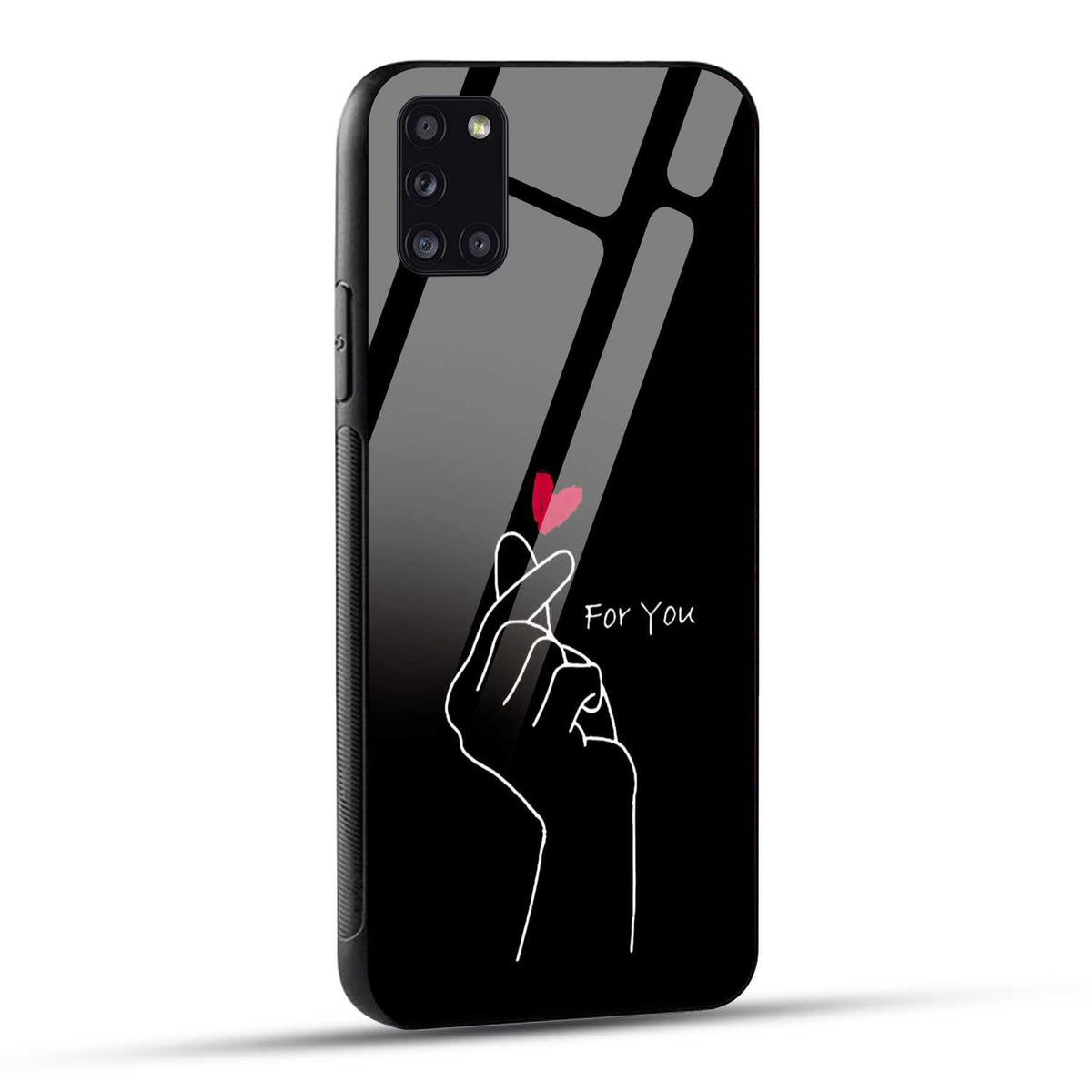 Samsung Galaxy A31 Back Cover For You Printed Glass Case