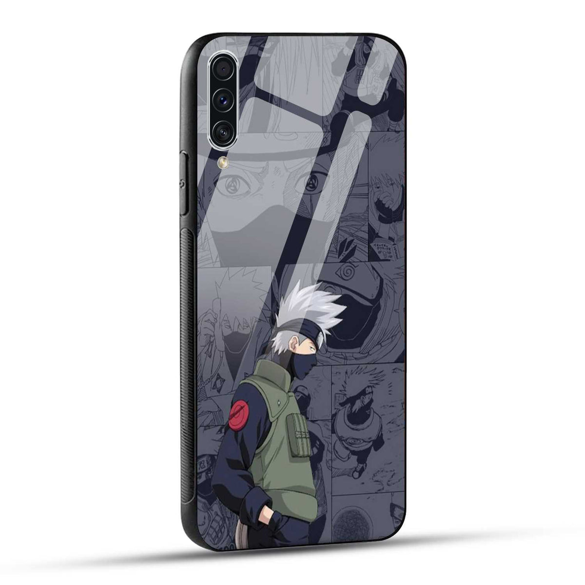 Samsung Galaxy A70 / Samsung Galaxy A70s Back Cover Kakashii Printed Glass Case