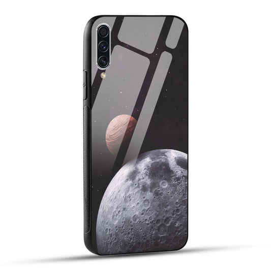 Samsung Galaxy A70 / Samsung Galaxy A70s Back Cover Galaxy Space Printed Glass Case