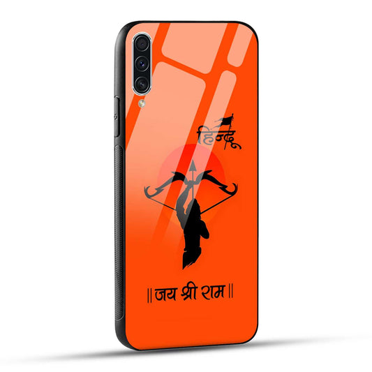 Samsung Galaxy A70 / Samsung Galaxy A70s Back Cover Jai Shree Ram Printed Glass Case