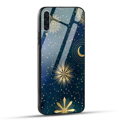 Samsung Galaxy A70 / Samsung Galaxy A70s Back Cover Art Of Moon Printed Glass Case