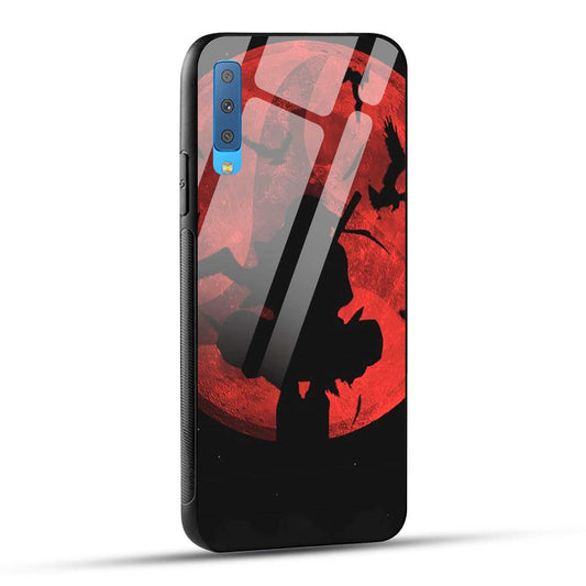 Samsung Galaxy A7 2018 Back Cover Narutto Printed Glass Case