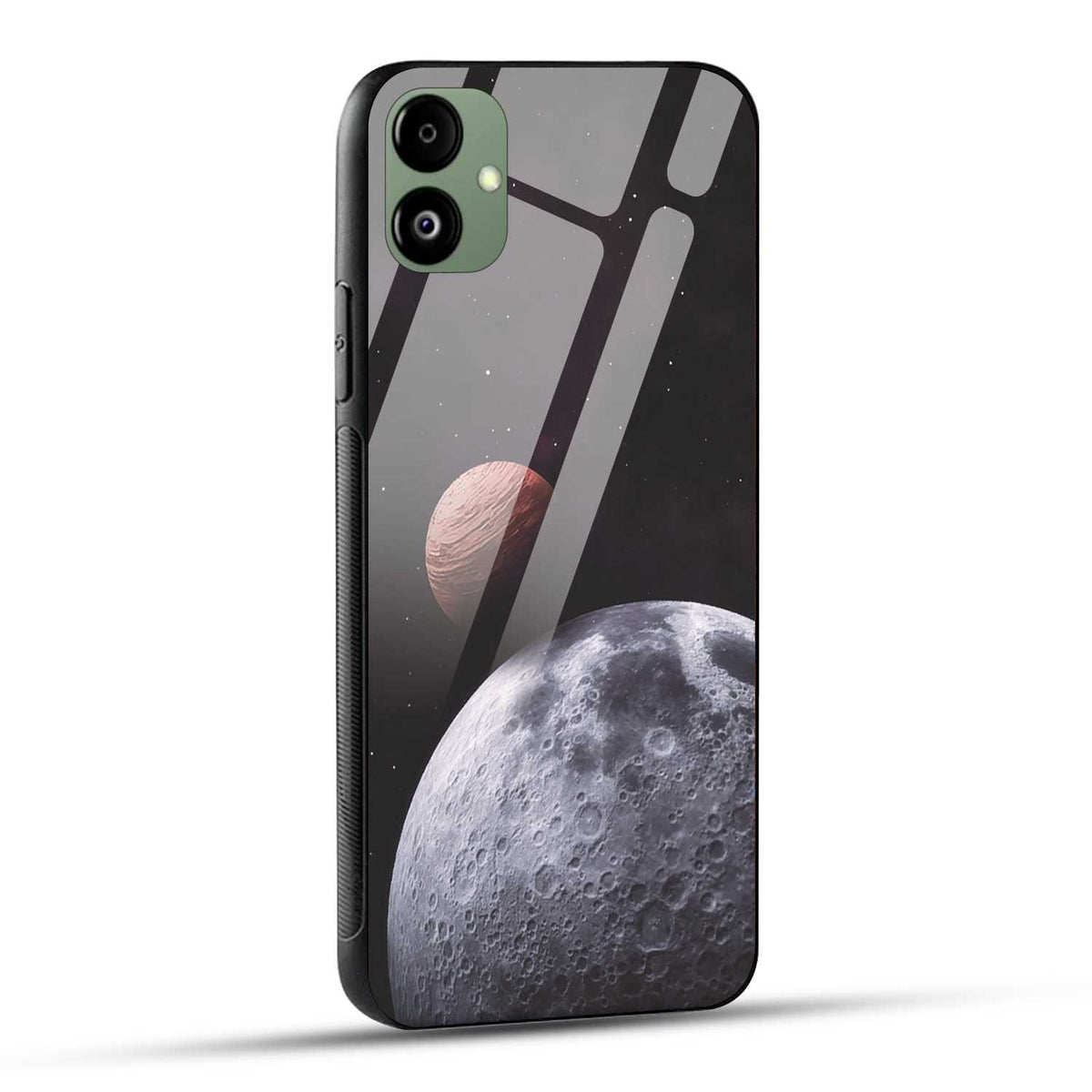 Samsung Galaxy F14 5G Back Cover Galaxy Space Printed Glass Case