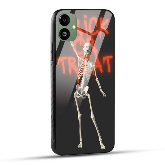 Samsung Galaxy A05 Back Cover Spooky Happy Halloween Printed Glass Case