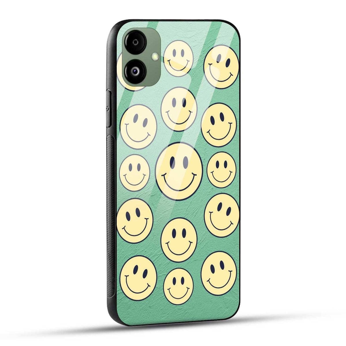 Samsung Galaxy A05 Back Cover Happy Smiely Printed Glass Case