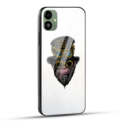 Samsung Galaxy A05 Back Cover Monkey Printed Glass Case