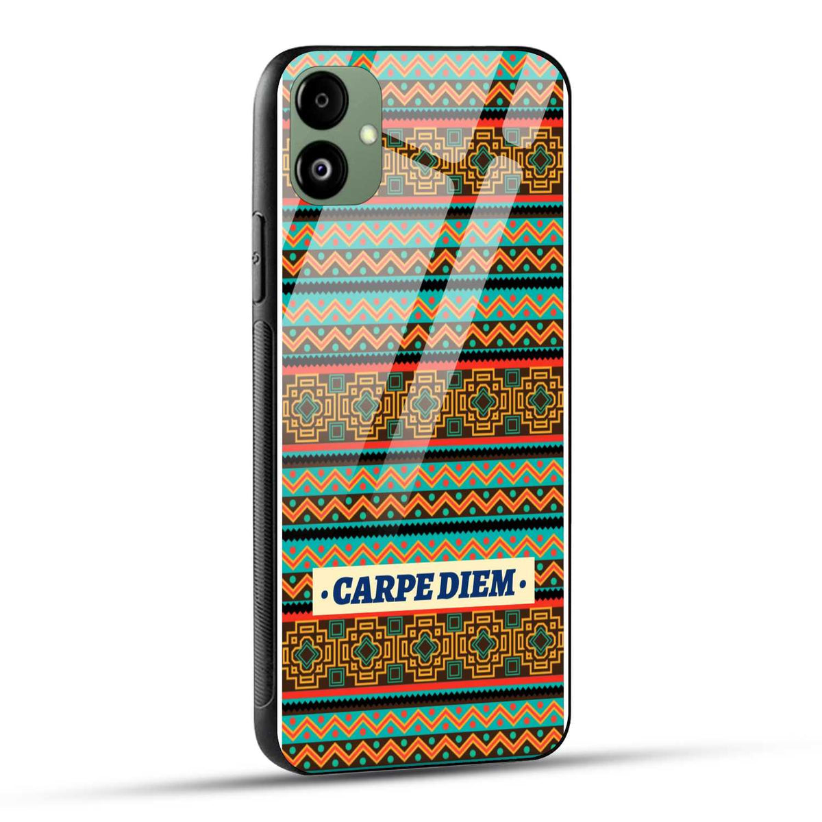 Samsung Galaxy A05 Back Cover Intricate Pattern Printed Glass Case