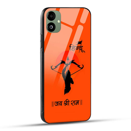 Samsung Galaxy F14 5G Back Cover Jai Shree Ram Printed Glass Case
