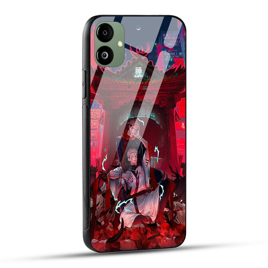 Samsung Galaxy F14 5G Back Cover Sukuna Printed Glass Case