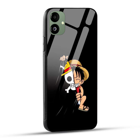 Samsung Galaxy F14 5G Back Cover Luffy Printed Glass Case