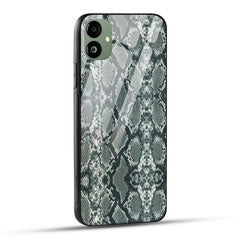 Samsung Galaxy A05 Back Cover Cobra Snake Pattern Printed Glass Case