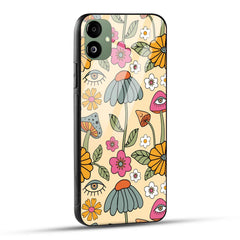 Samsung Galaxy A05 Back Cover Alien Flower  Printed Glass Case