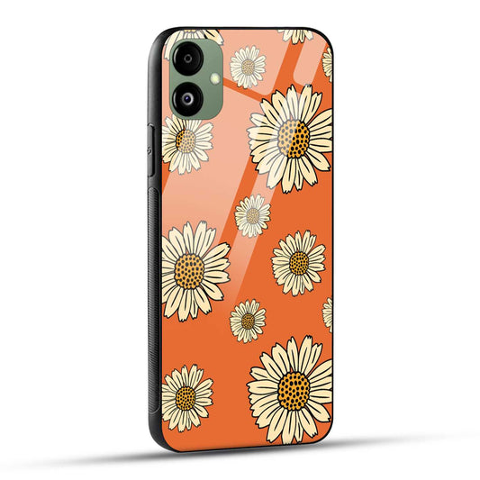 Samsung Galaxy A05 Back Cover Beautiful Sunflower Printed Glass Case