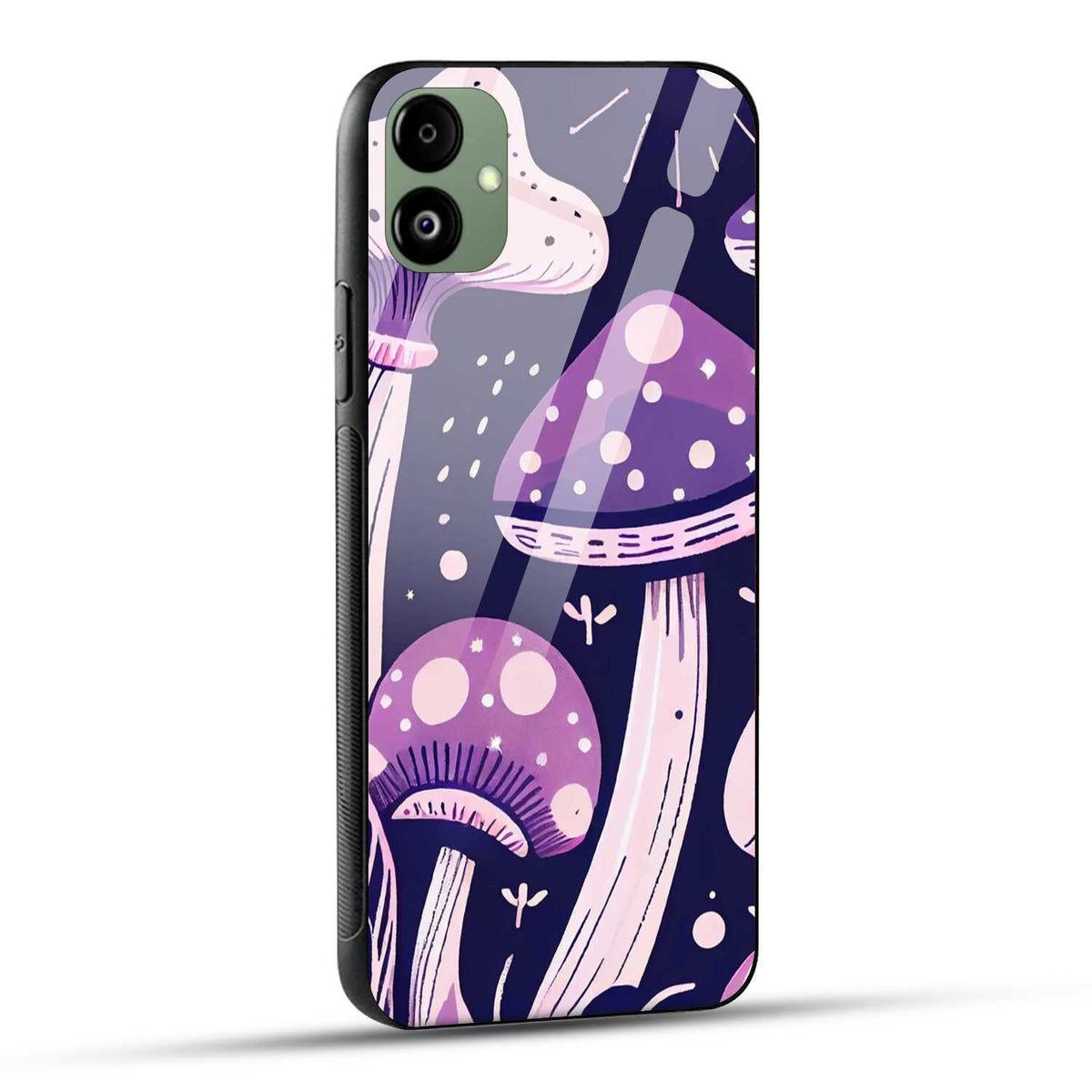 Samsung Galaxy A05 Back Cover Crystle Magic Mashrooms Printed Glass Case