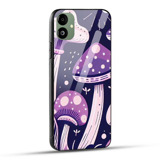 Samsung Galaxy A05 Back Cover Crystle Magic Mashrooms Printed Glass Case