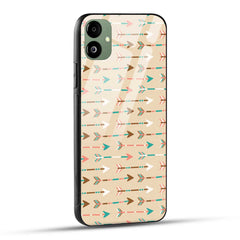 Samsung Galaxy A05 Back Cover Arrows Of War Art Of Doodle Printed Glass Case