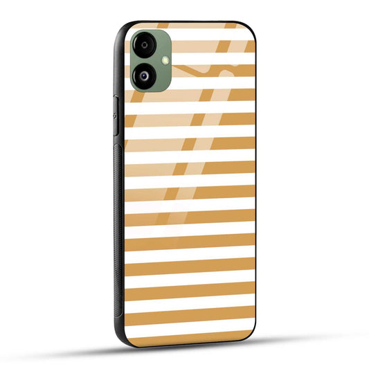 Samsung Galaxy A05 Back Cover Smooth Stripes Printed Glass Case
