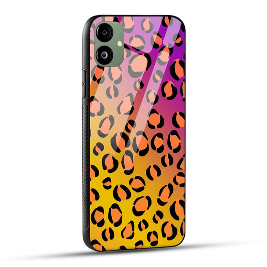Samsung Galaxy A05 Back Cover Animal Print  Printed Glass Case