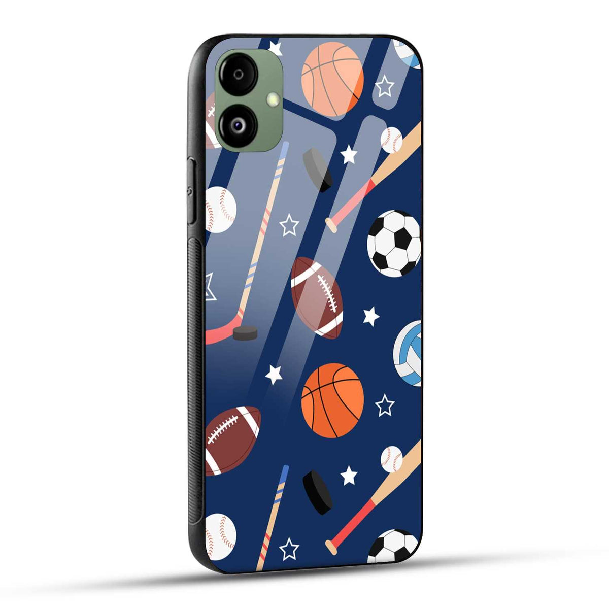 Samsung Galaxy F14 5G Back Cover Every Sports Matter Printed Glass Case