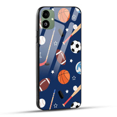 Samsung Galaxy A05 Back Cover Every Sports Matter Printed Glass Case