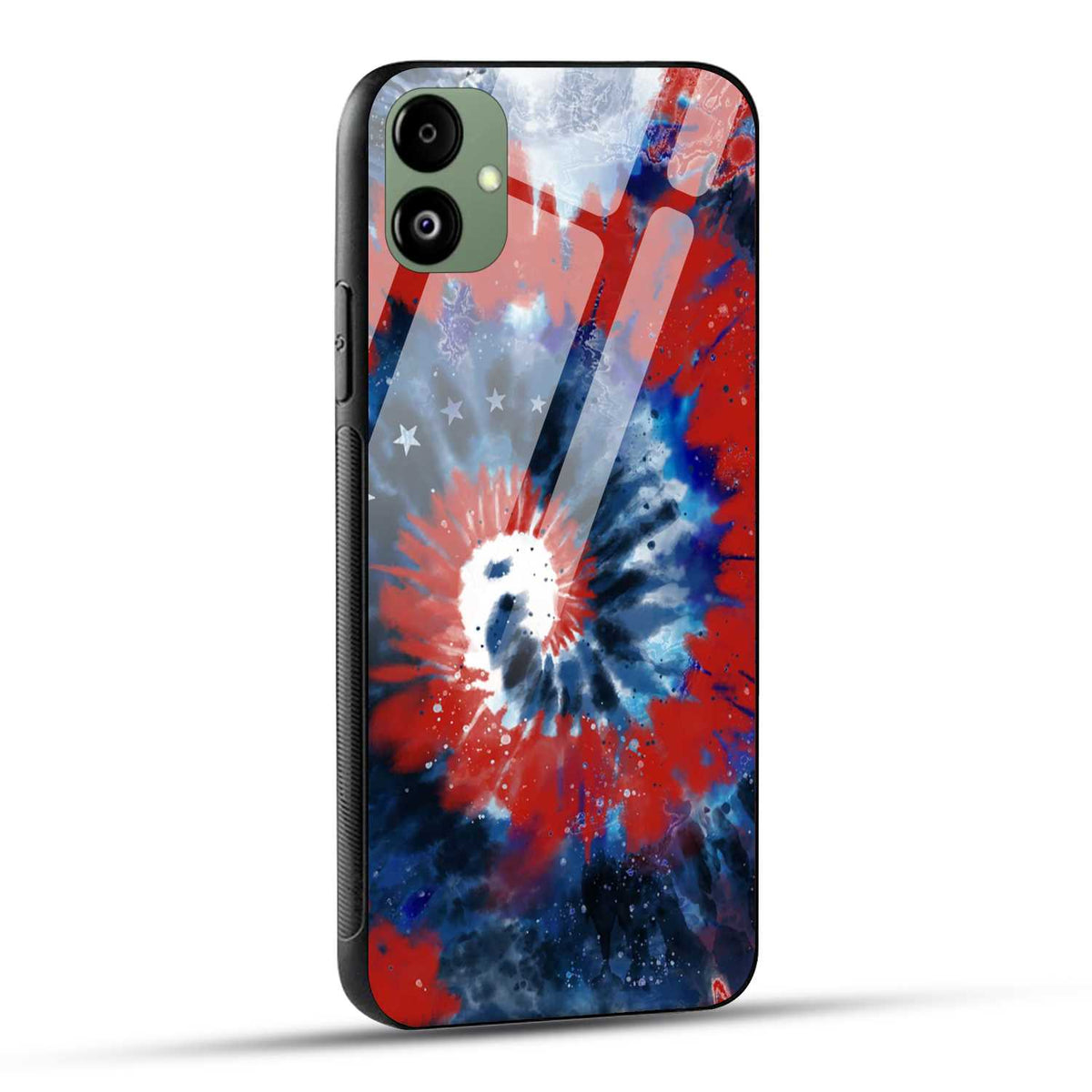 Samsung Galaxy A05 Back Cover Tie-Dye Pattern Printed Glass Case