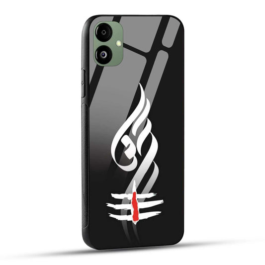 Samsung Galaxy A05 Back Cover Om Namah Shivay Lord Shiva Printed Glass Case