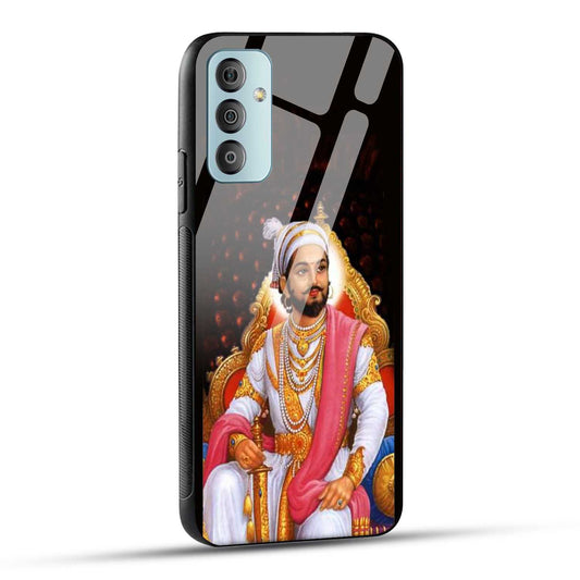 Samsung Galaxy F23 5G Back Cover Chhatrapati Shivaji Maharaj Printed Glass Case