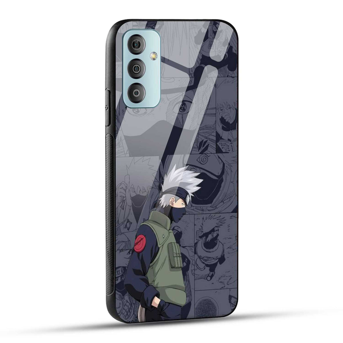 Samsung Galaxy F23 5G Back Cover Kakashii Printed Glass Case