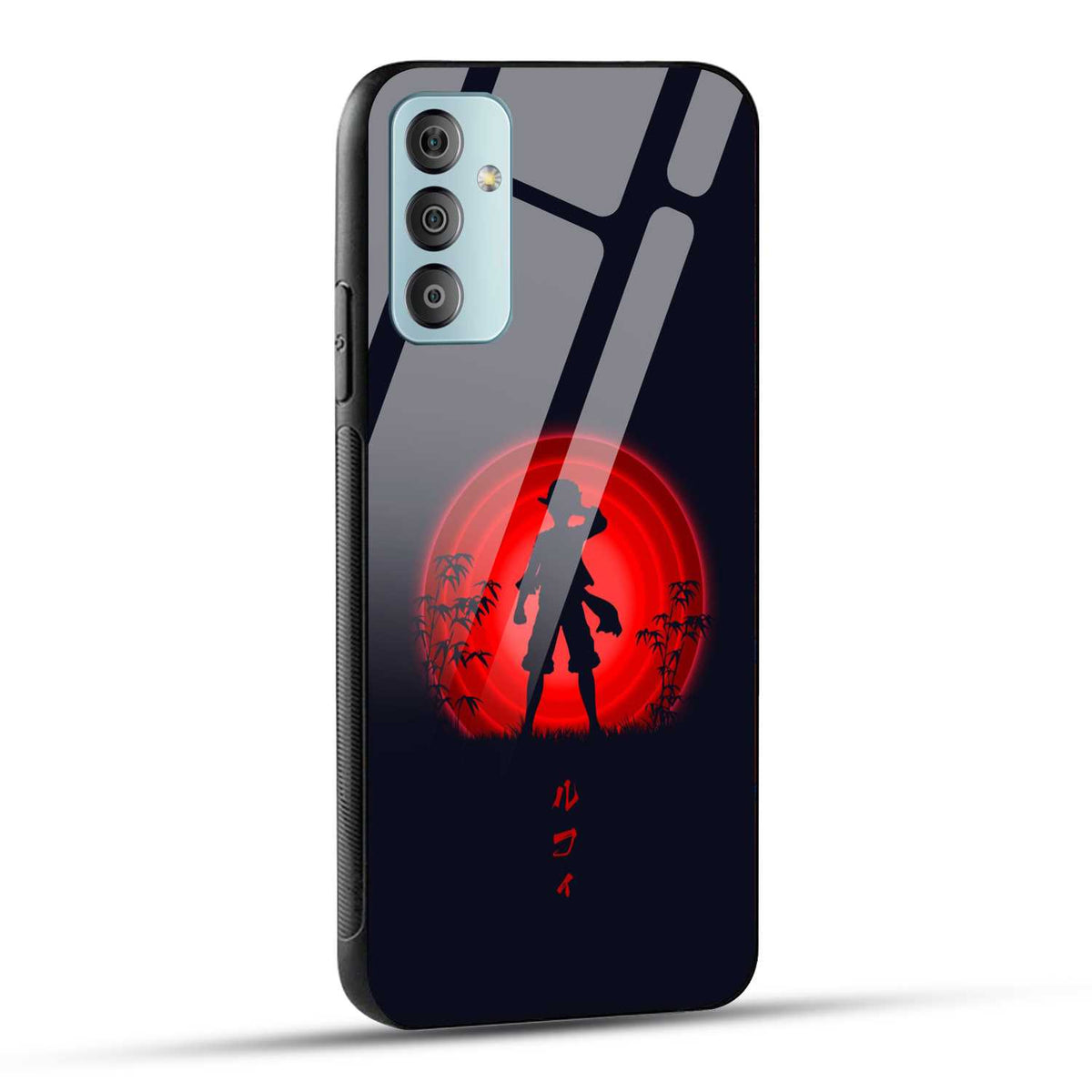 Samsung Galaxy F23 5G Back Cover Luffy Printed Glass Case