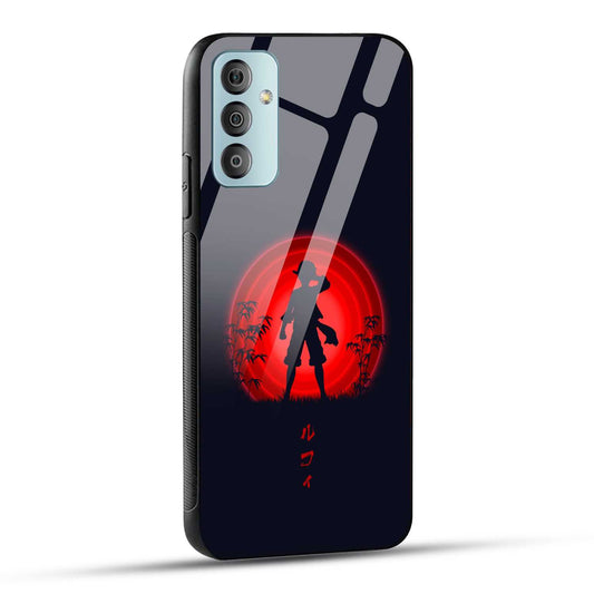 Samsung Galaxy F23 5G Back Cover Luffy Printed Glass Case