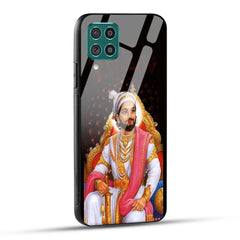 Samsung Galaxy F62 Back Cover Chhatrapati Shivaji Maharaj Printed Glass Case
