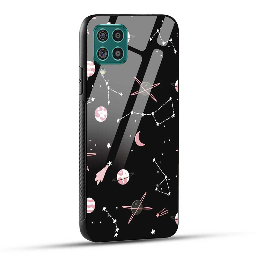 Samsung Galaxy F62 Back Cover Galaxy Glass Case