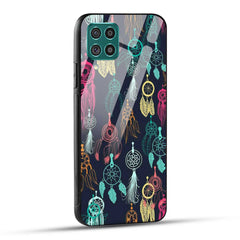 Samsung Galaxy F62 Back Cover Dreamcatcher Printed Glass Case