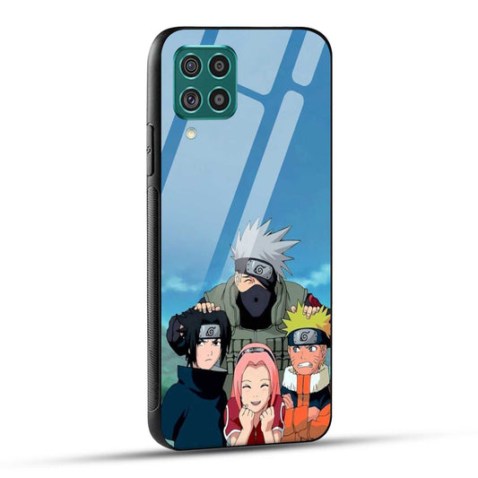 Samsung Galaxy F62 Back Cover Kakashi Printed Glass Case