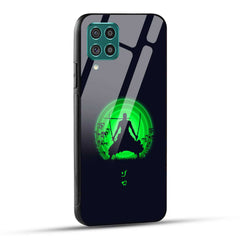 Samsung Galaxy F62 Back Cover Zoro Printed Glass Case