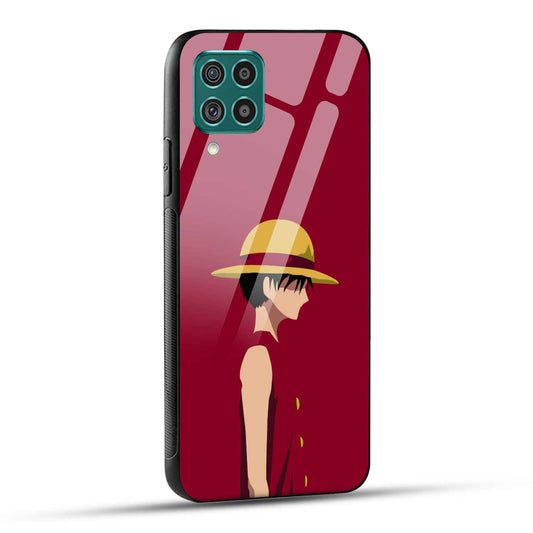 Samsung Galaxy F62 Back Cover Luffy Printed Glass Case