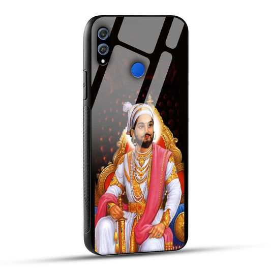 Honor 8X Back Cover Chhatrapati Shivaji Maharaj Printed Glass Case