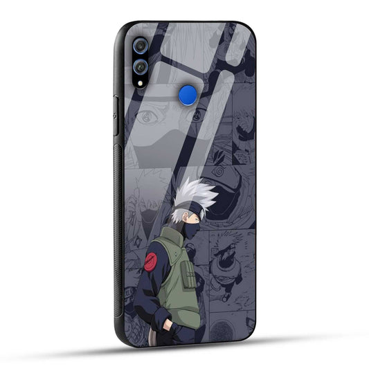 Honor 8X Back Cover Kakashii Printed Glass Case