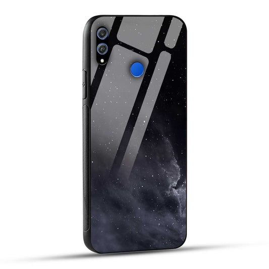 Honor 8X Back Cover Stars In The Dark Printed Glass Case