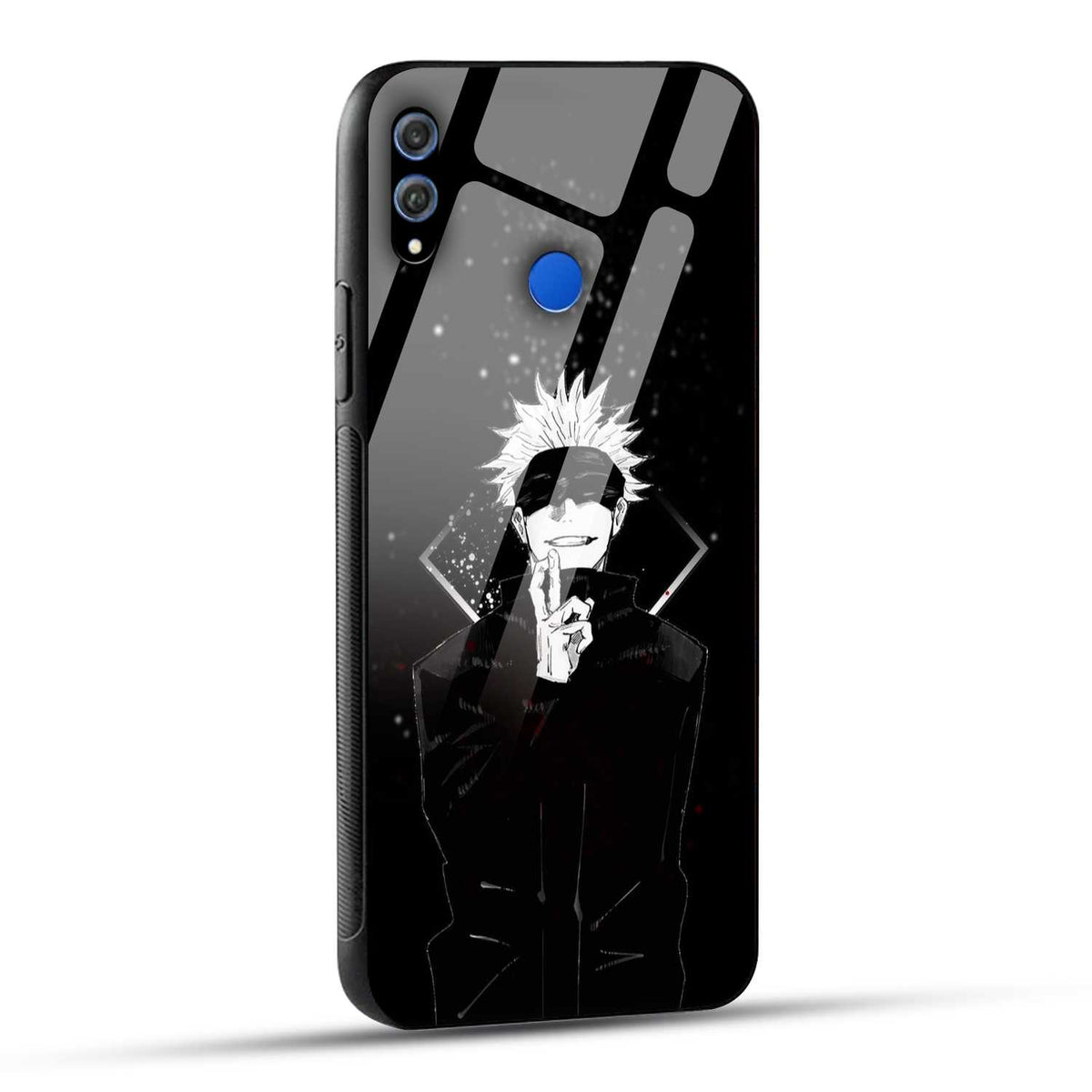 Honor 8X Back Cover Anime Printed Glass Case