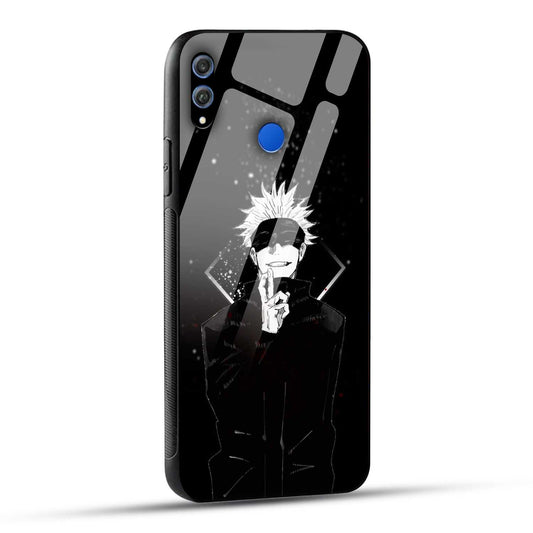 Honor 8X Back Cover Anime Printed Glass Case