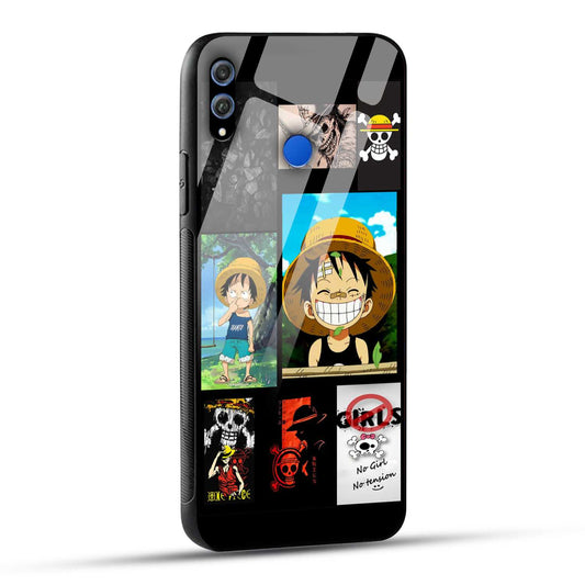 Honor 8X Back Cover No Girls No Tension Printed Glass Case
