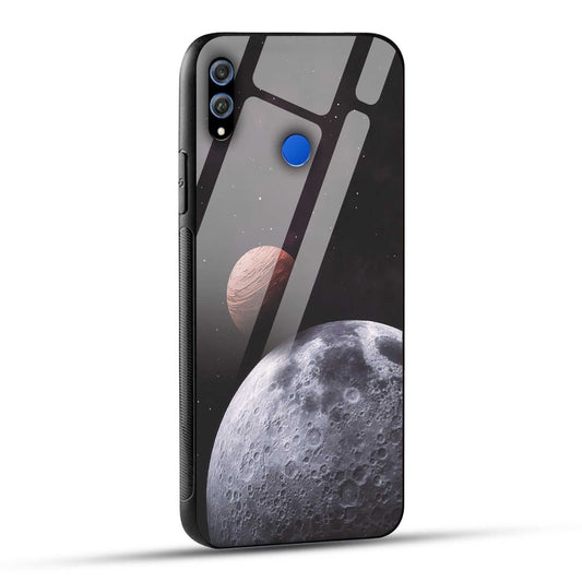 Honor 8X Back Cover Galaxy Space Printed Glass Case