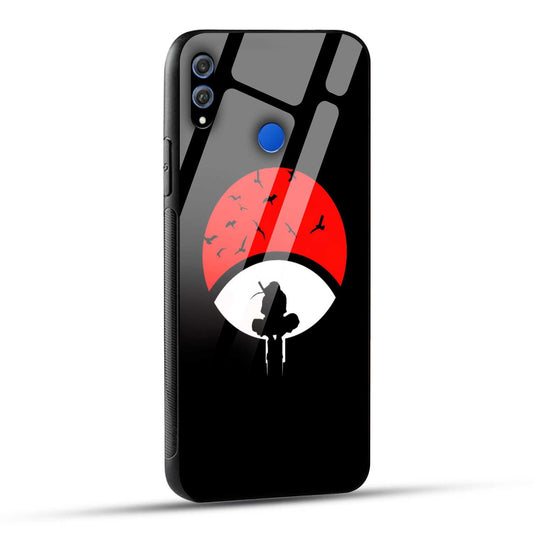 Honor 8X Back Cover Itachi Uchiha Printed Glass Case