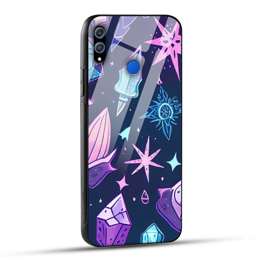 Honor 8X Back Cover Stones Of Ancestors Printed Glass Case
